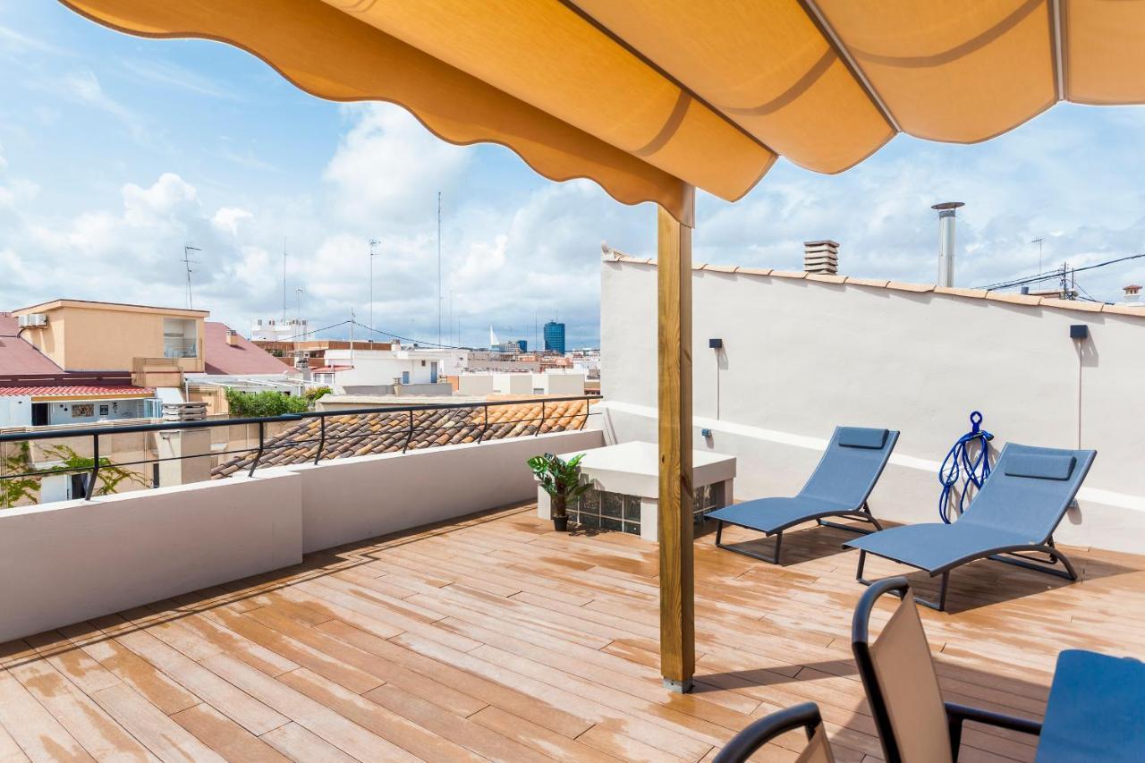 Puerto Beach Suites Valência Exterior foto